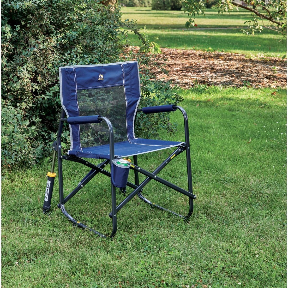 GCI Outdoor Freestyle Rocker Chair — Portable & Foldable, Steel Frame