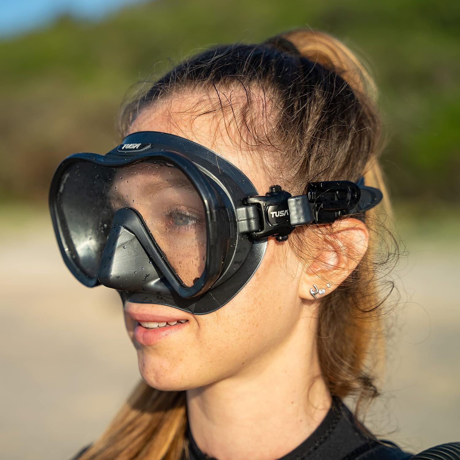 TUSA M-1010S Zensee Pro Diving Mask — Wide View, High Quality
