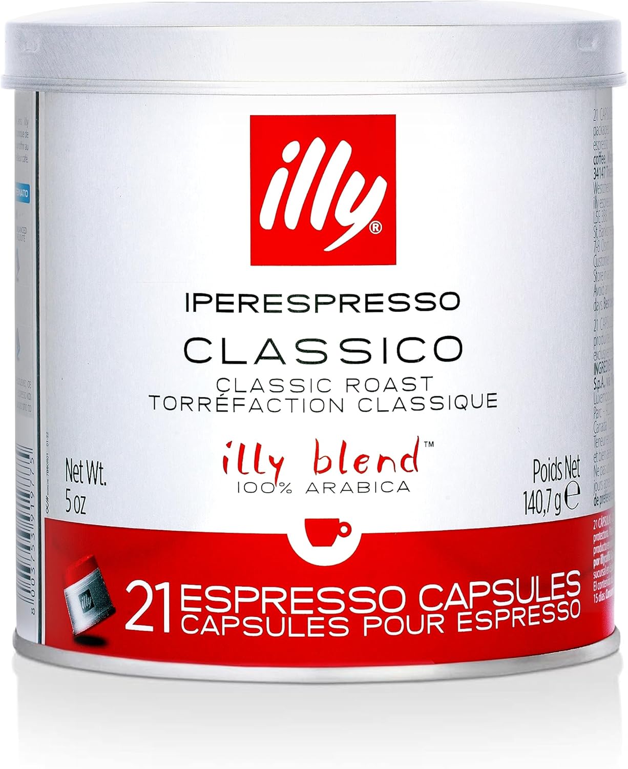 illy iperEspresso Capsules, Medium Roast, 21 Ct