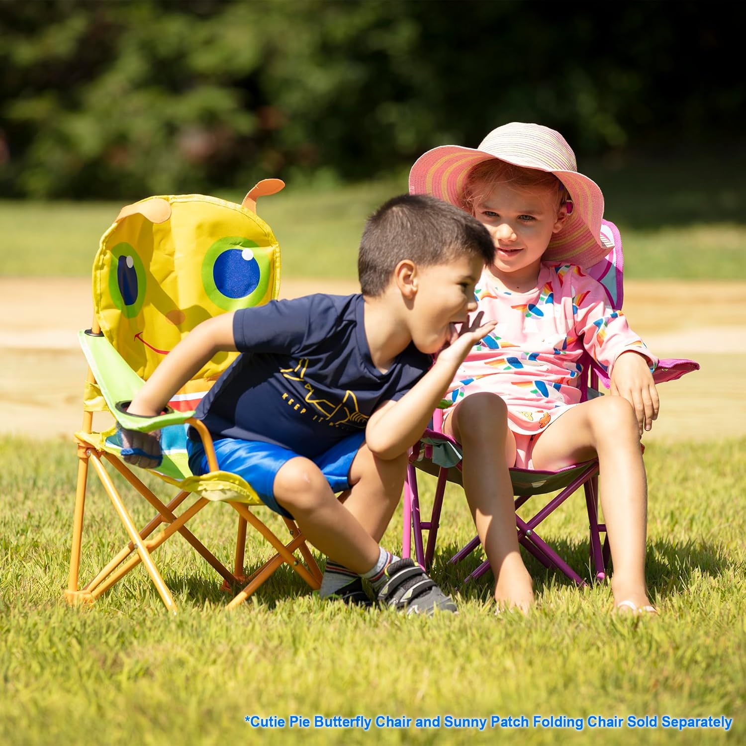 Melissa & Doug Cutie Pie Butterfly Camping Chair — Pink