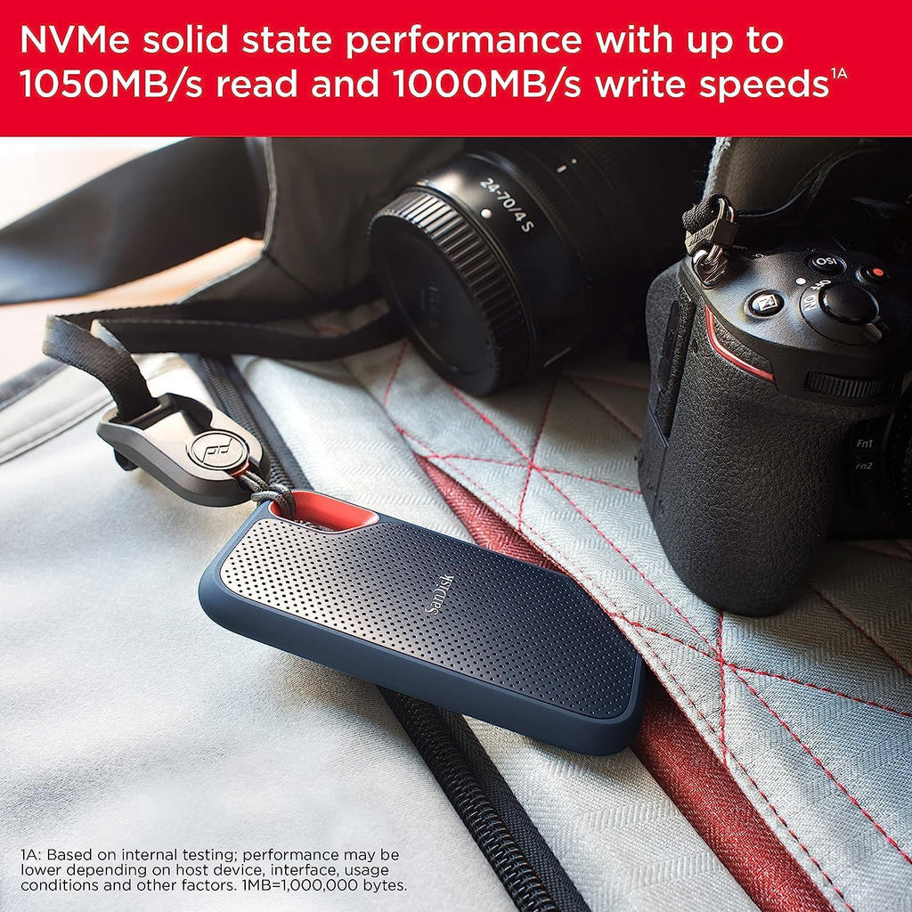 SanDisk Extreme Portable SSD 1TB — Fast & Durable
