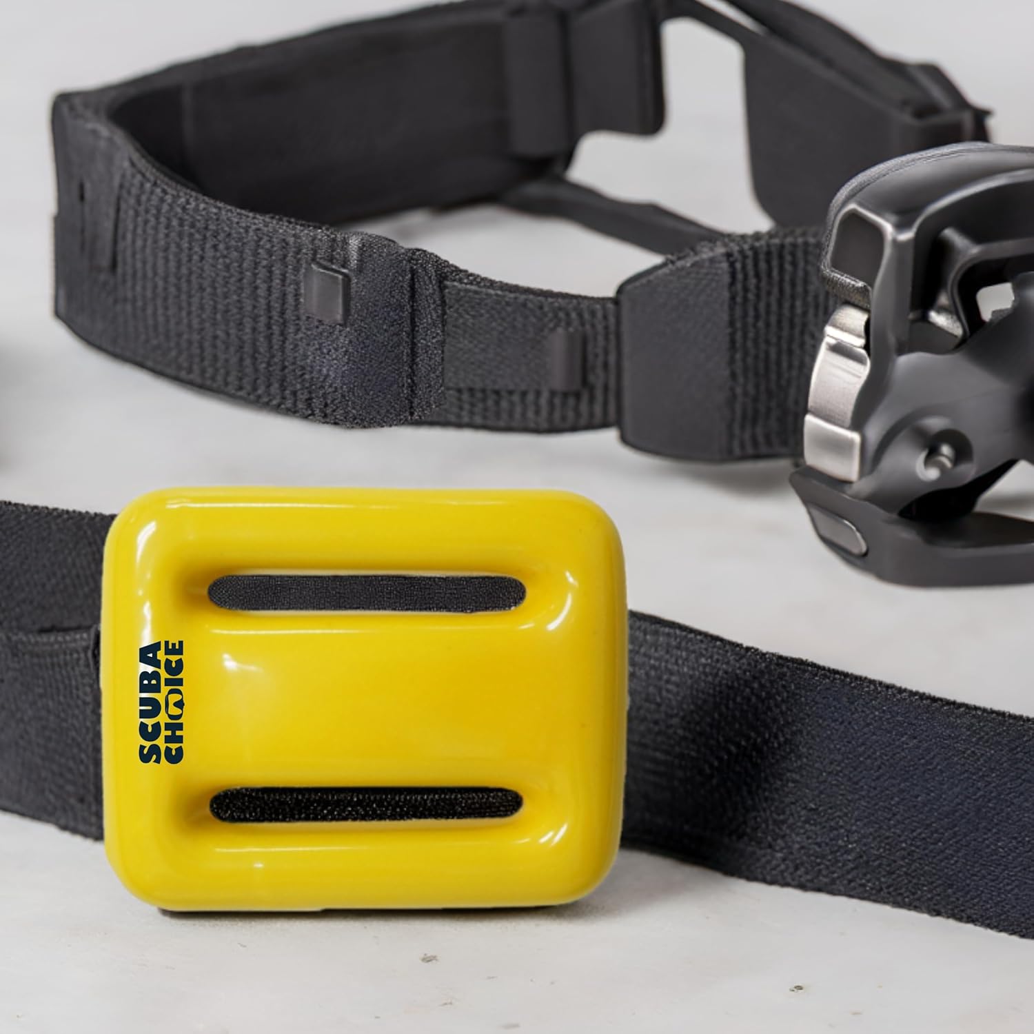 Scuba Choice Yellow Vinyl Coated Lead Dive Weights