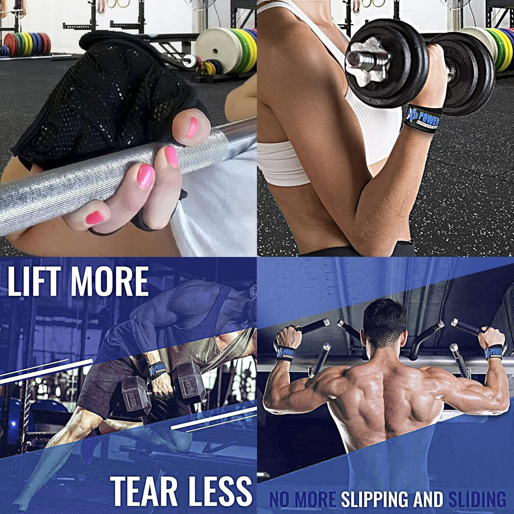 X-POWER Gym Gloves with Wrist Wrap
