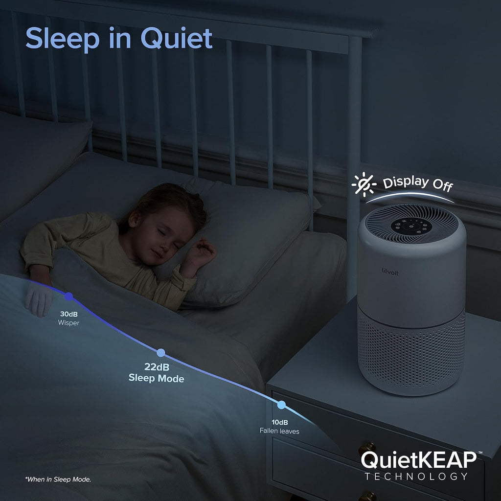 Levoit Core 300S Smart Air Purifier — HEPA & Alexa