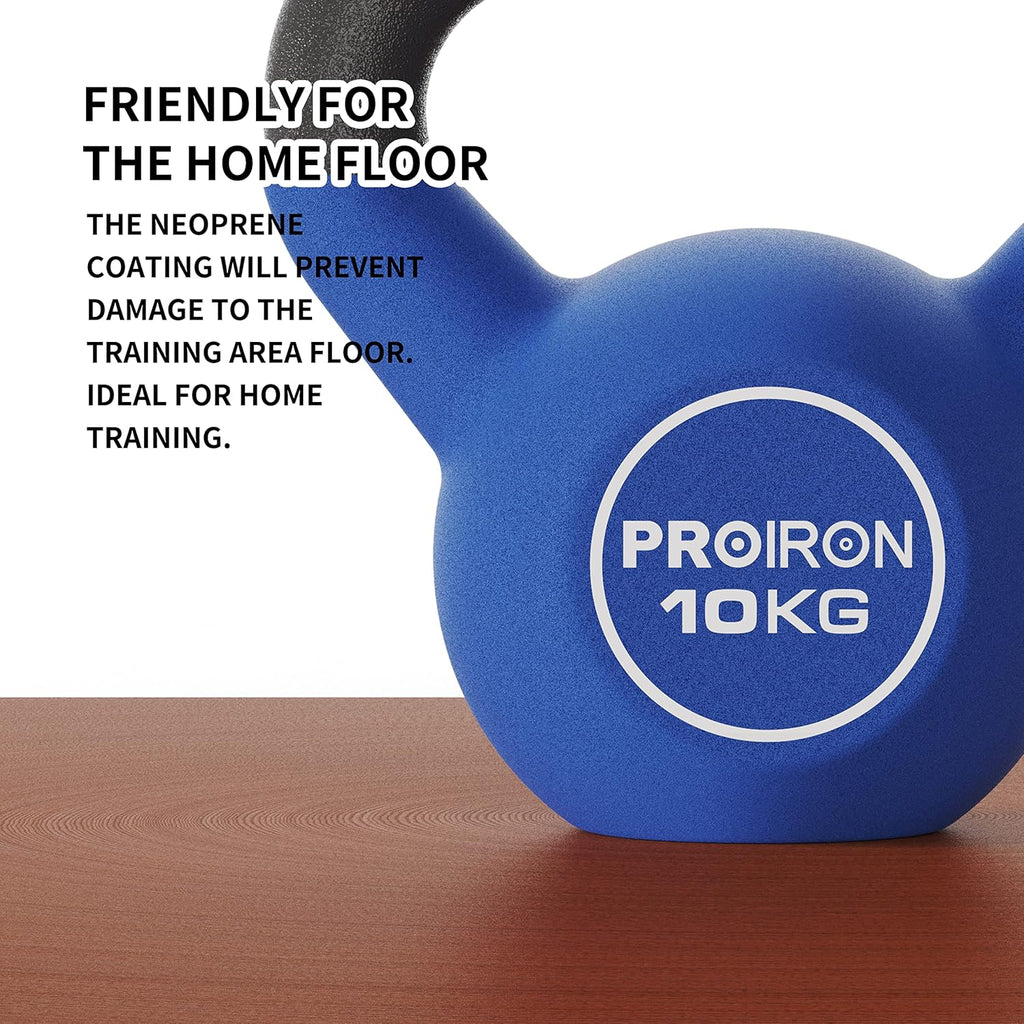Proiron Neoprene Coated Kettlebell
