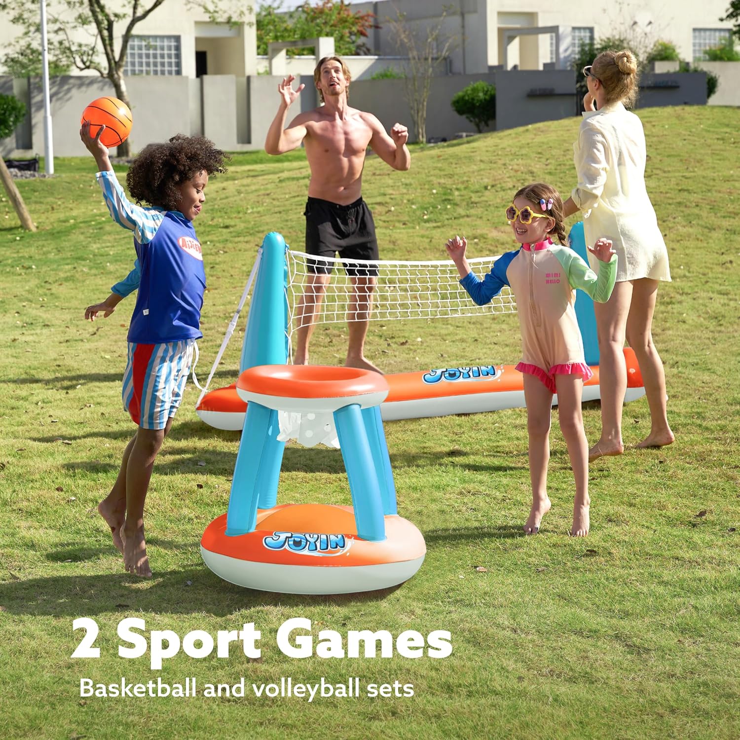 Inflatable Water Games Set