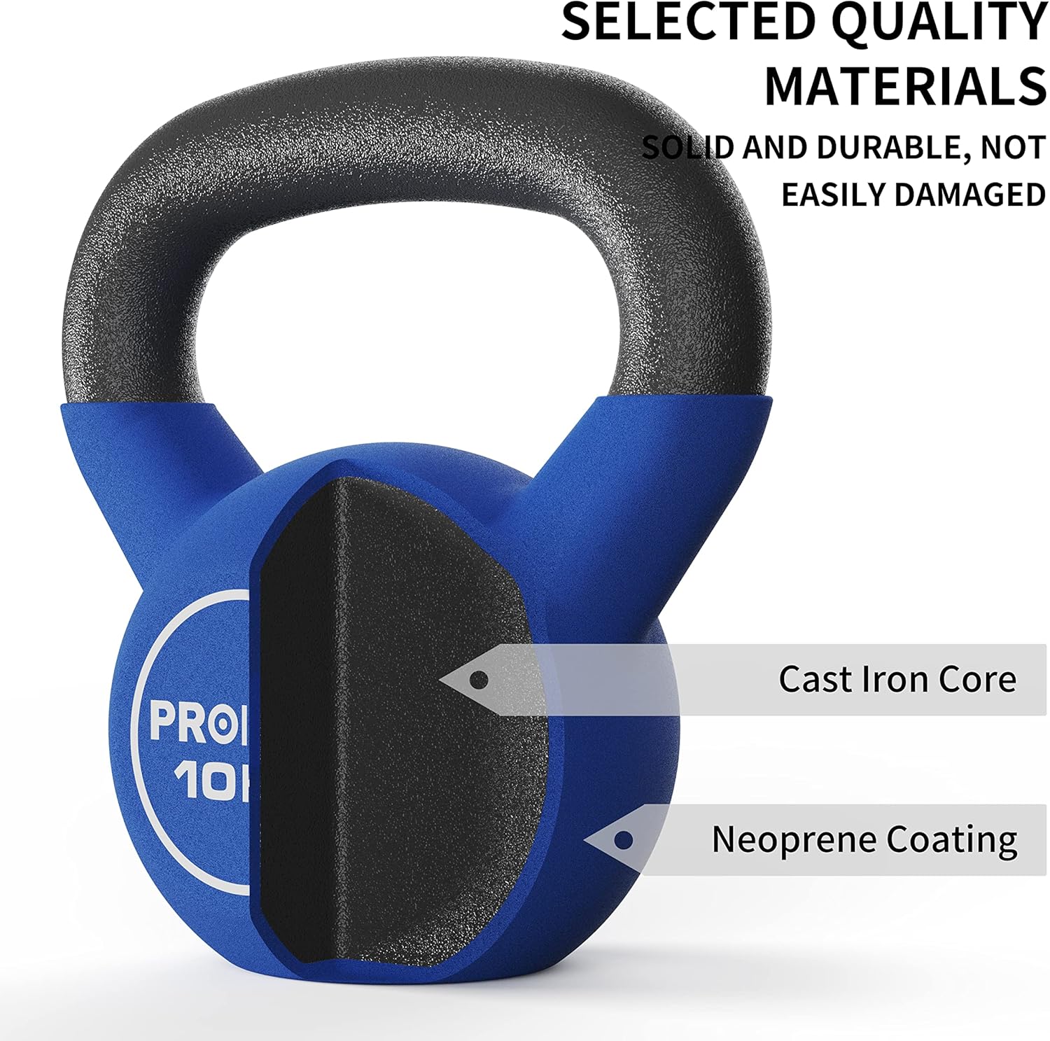 Proiron Neoprene Coated Kettlebell