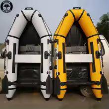 Solar Marine 3-Person Inflatable Assault Boat – 2.3M PVC Kayak for Fishing & Water Sports