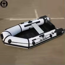 Solar Marine 3-Person Inflatable Assault Boat – 2.3M PVC Kayak for Fishing & Water Sports