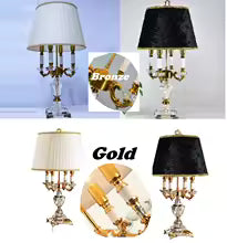 Luxury K9 Crystal Bedside Table Lamp