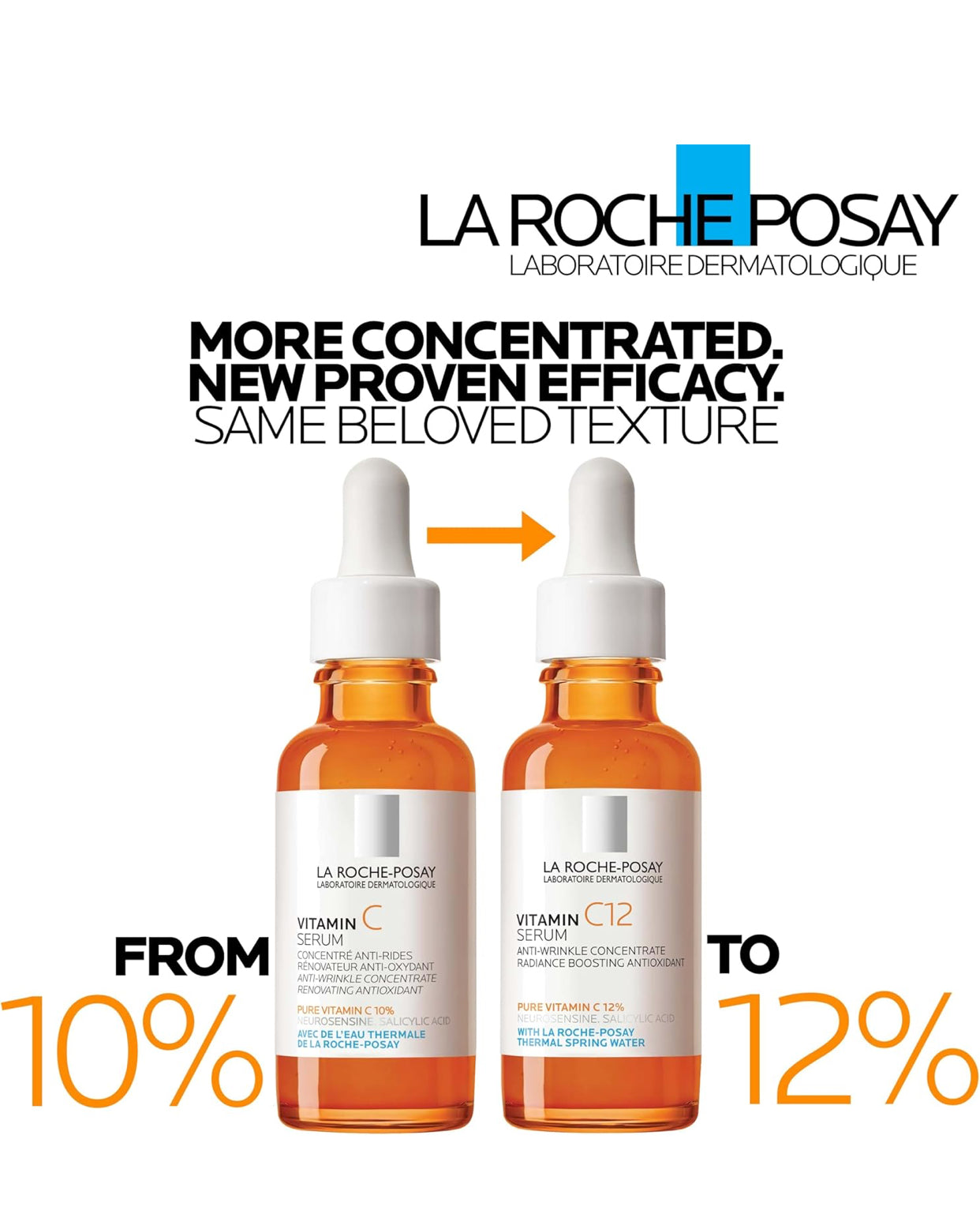 La Roche Posay 12% Pure Vitamin C Anti-Aging Face Serum For All Skin Types 30ml