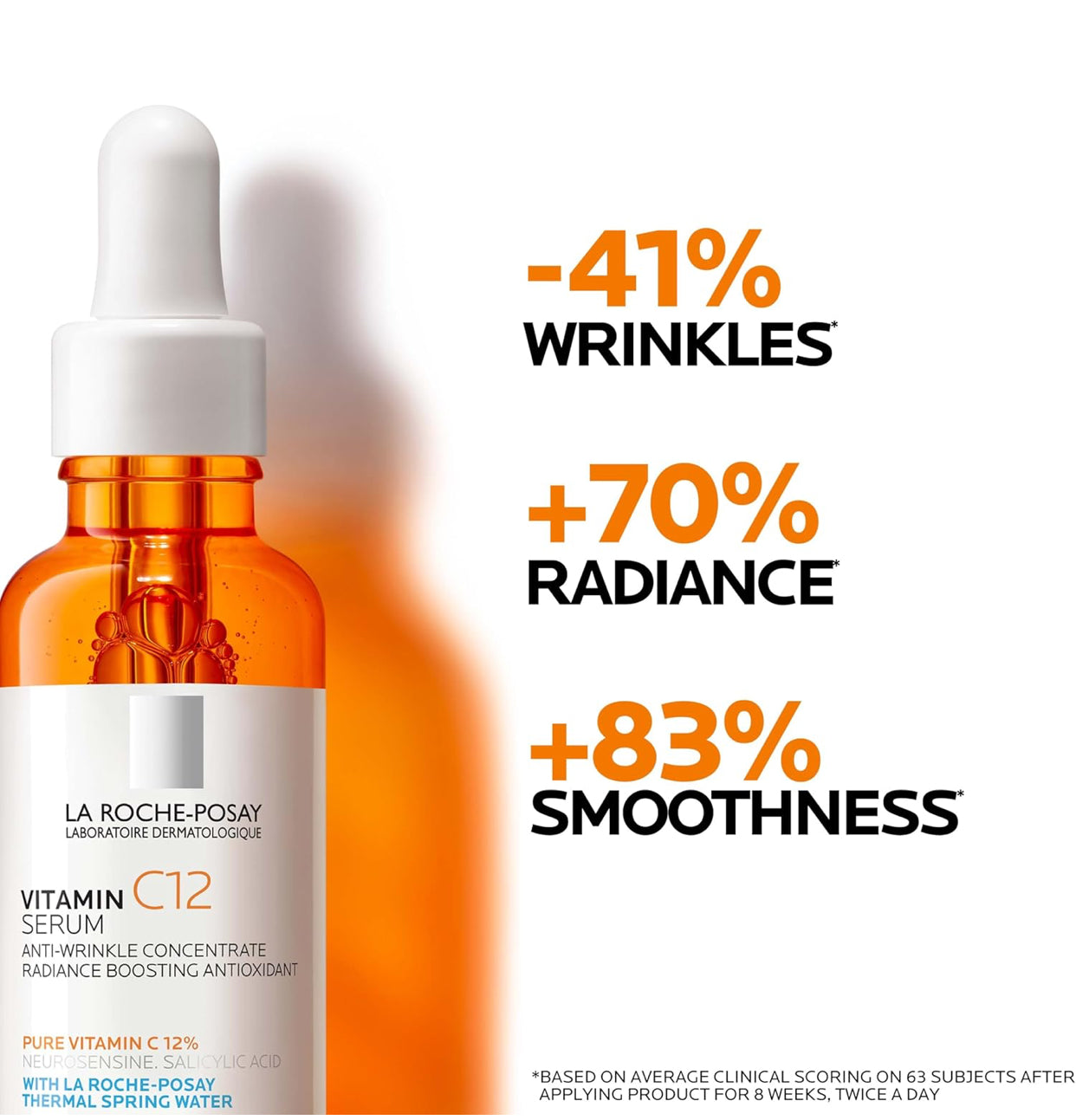 La Roche Posay 12% Pure Vitamin C Anti-Aging Face Serum For All Skin Types 30ml