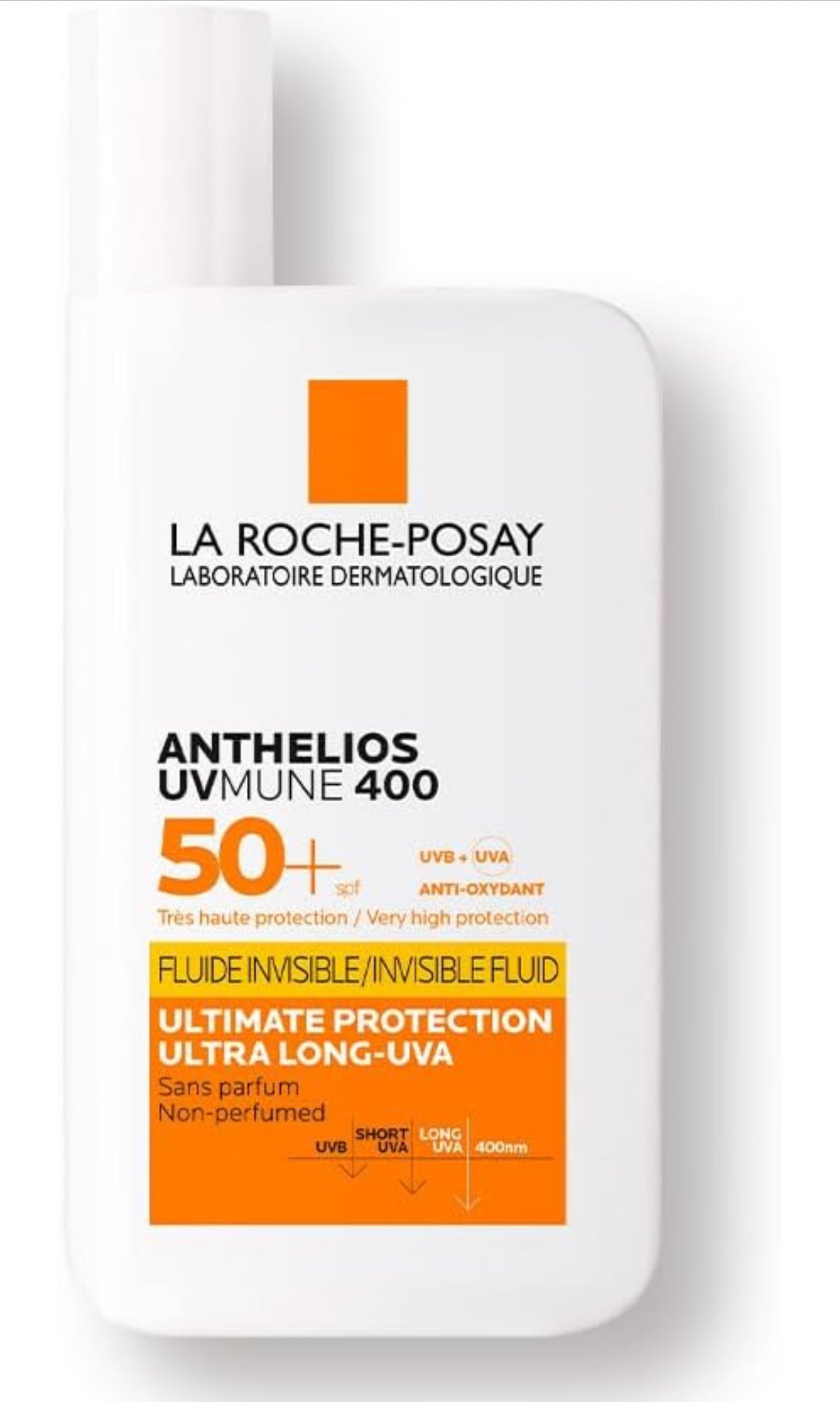 La Roche-Posay Anthelios UVMune 400 Invisible Sunscreen SPF50+ 50ml