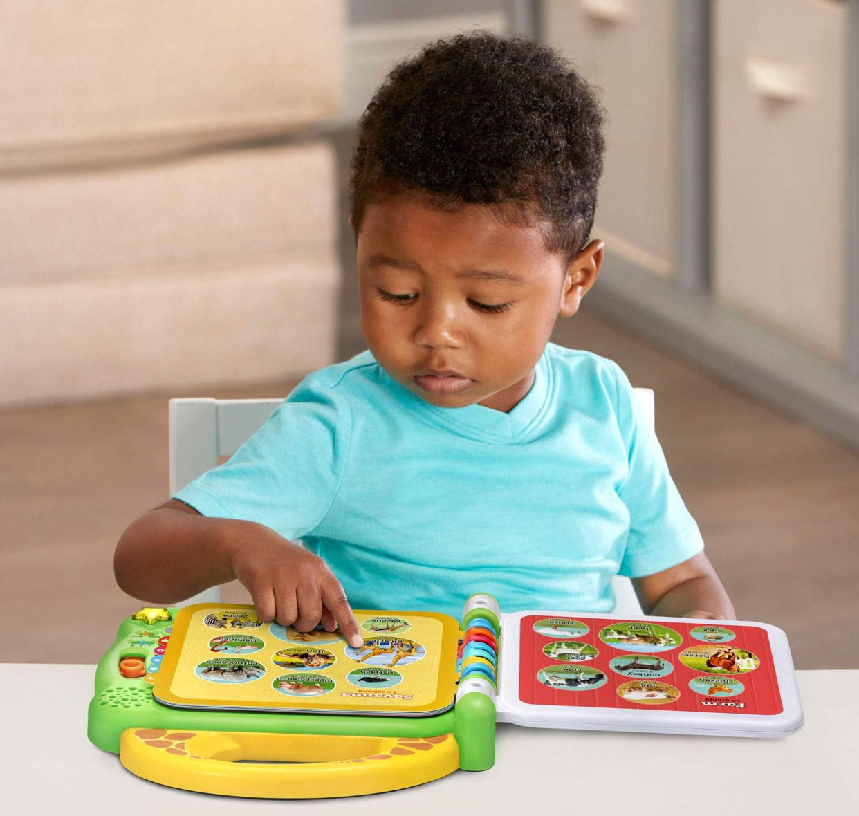 LeapFrog 100 Animals Book, Green