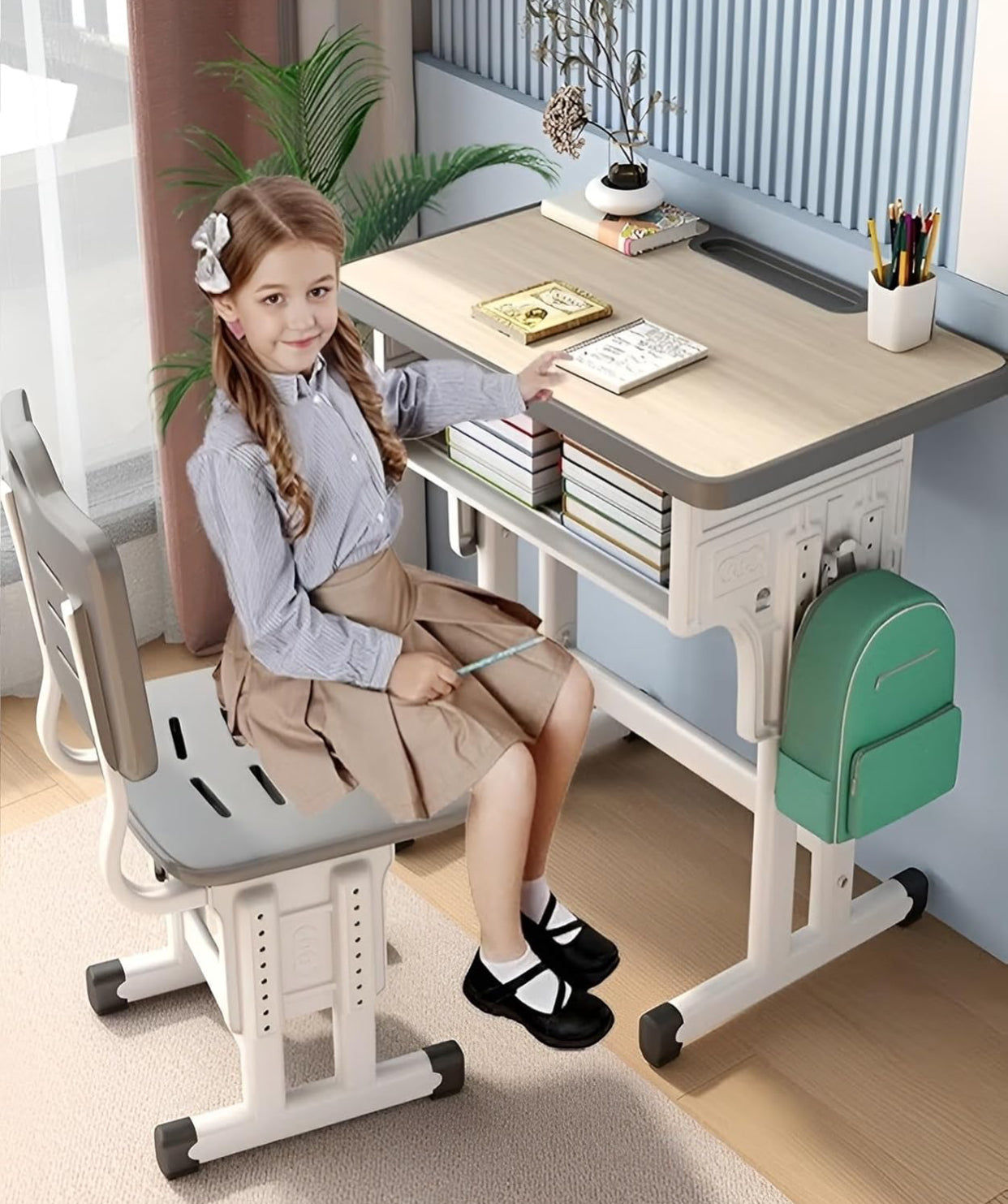 Children Kids Study Desk and Chair