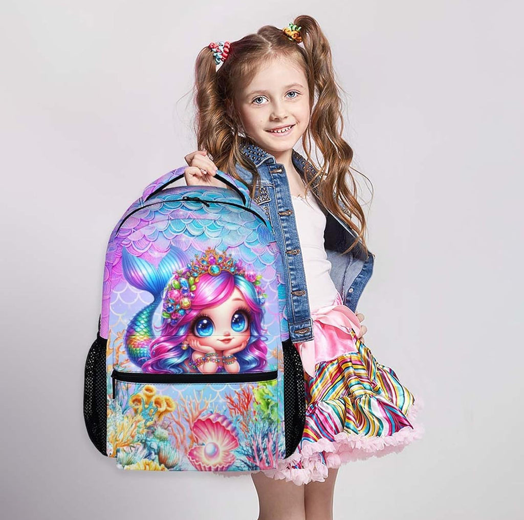 🎒 Girls School Backpack – Cute & Lightweight