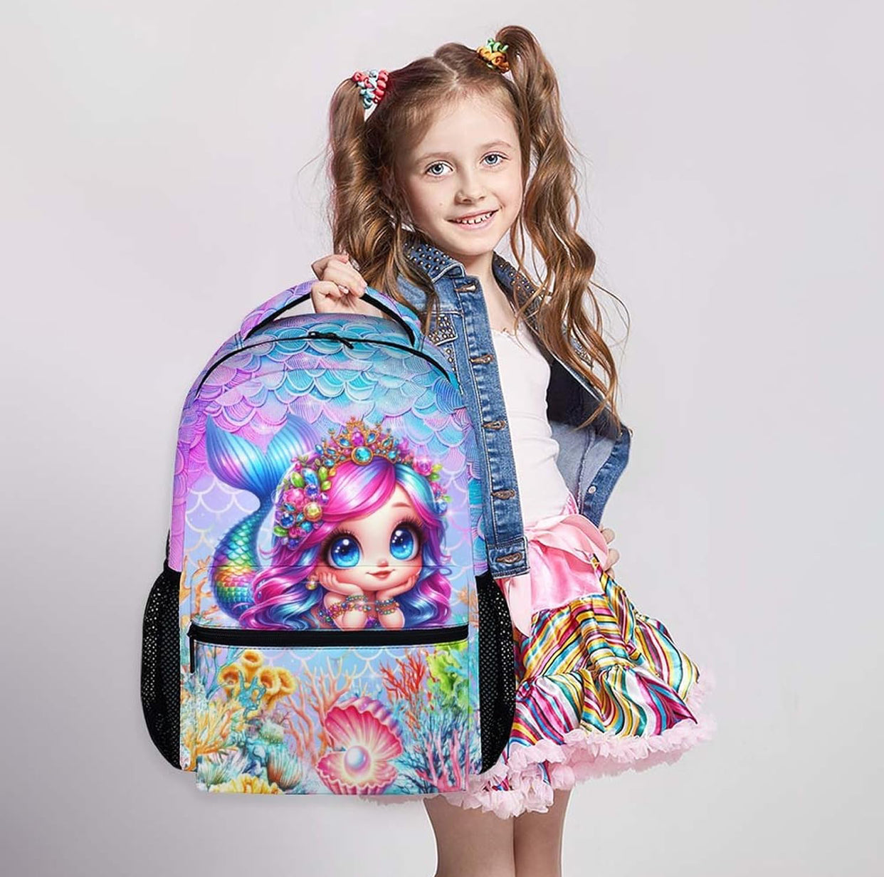 🎒 Girls School Backpack – Cute & Lightweight