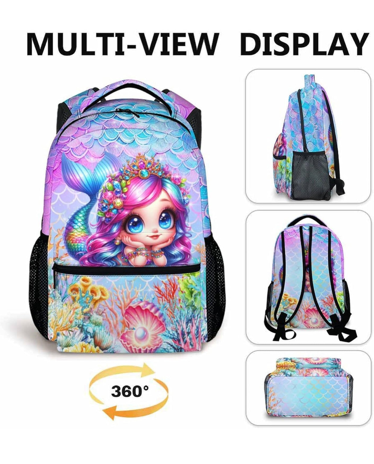 🎒 Girls School Backpack – Cute & Lightweight
