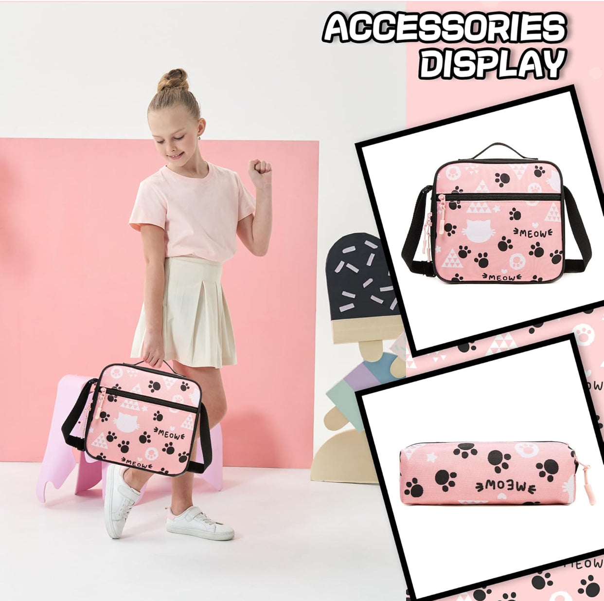 🧳 Kids Rolling Backpack with Wheels