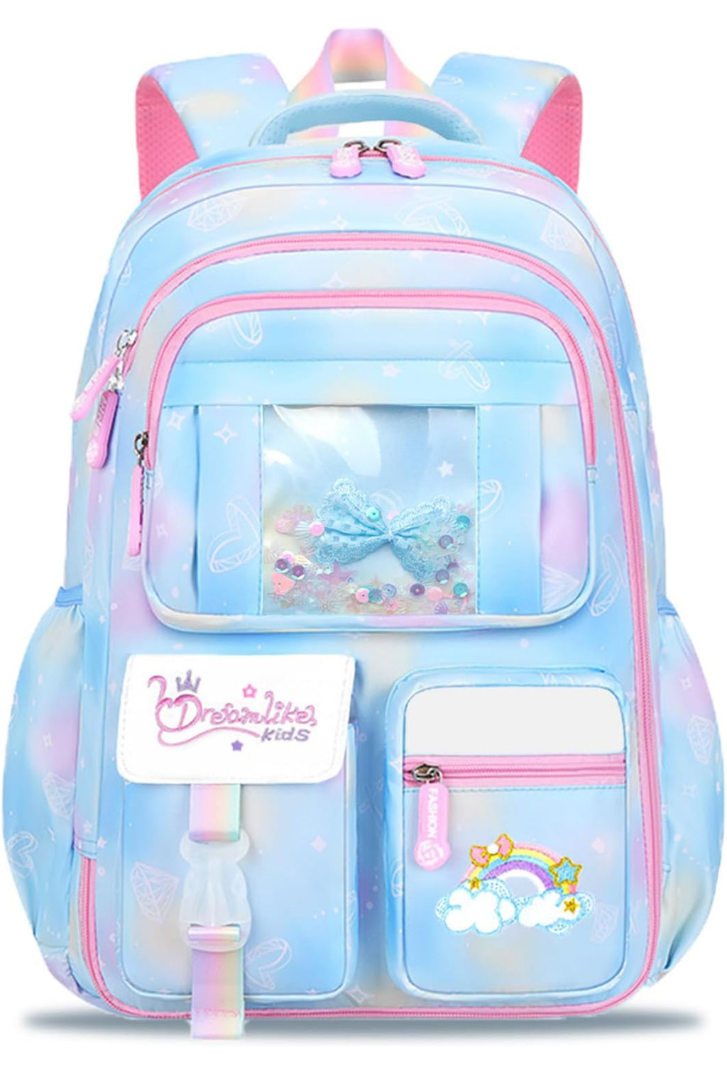 Schxuw School Backpack with Lunch Bag Pen Bag Set