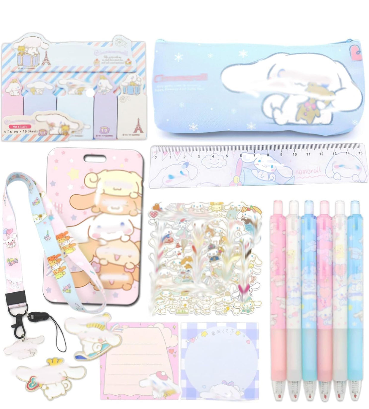🎀 Cute School Supplies Set for Girls – Kawaii Stationery & Accessories