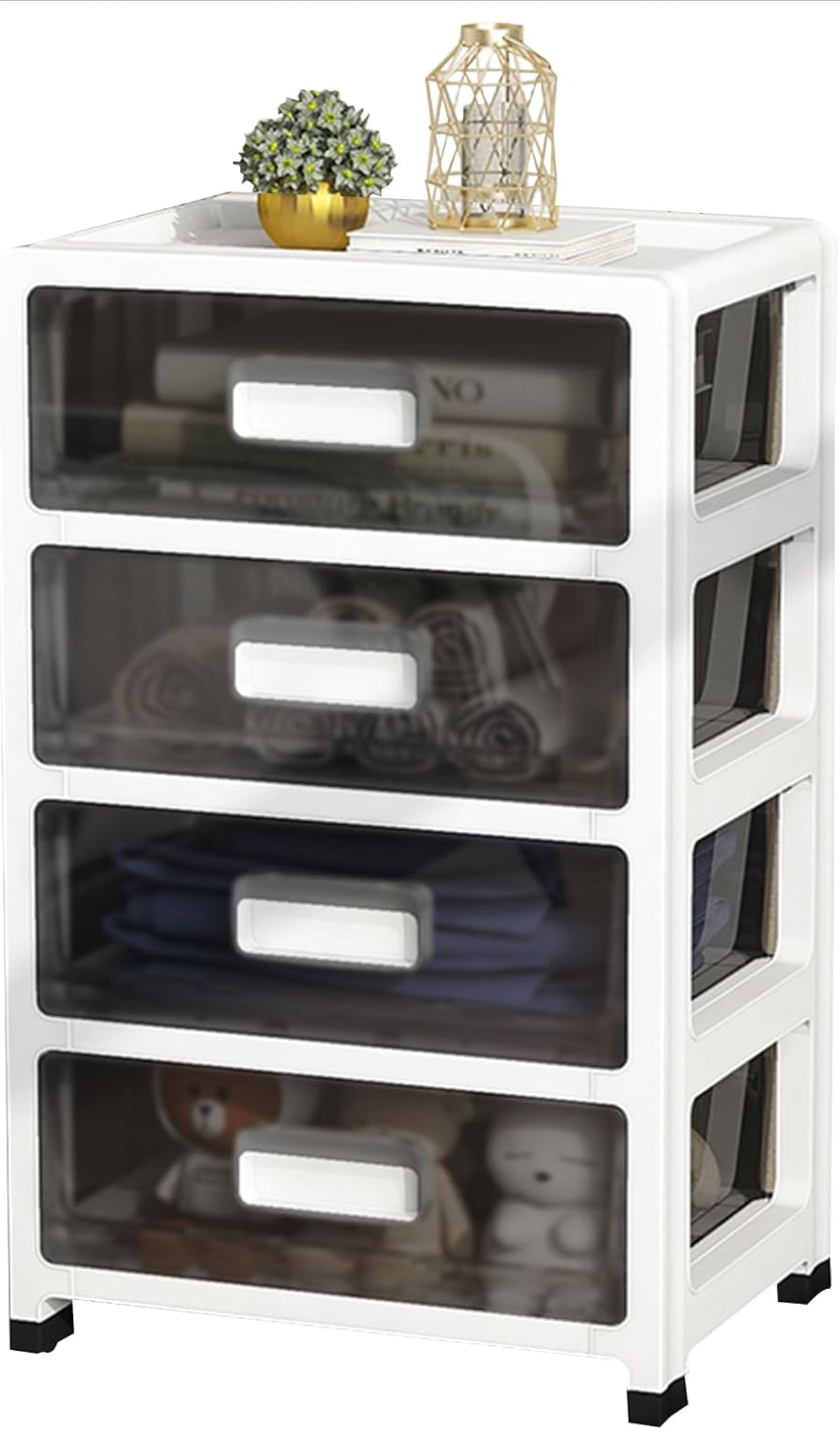 Beauenty 4 Layers Plastic Drawer Cabinet