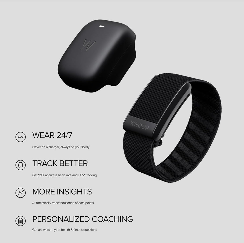 WHOOP 4.0 with 12 Month Subscription – Wearable Health, Fitness &amp; Activity Tracker