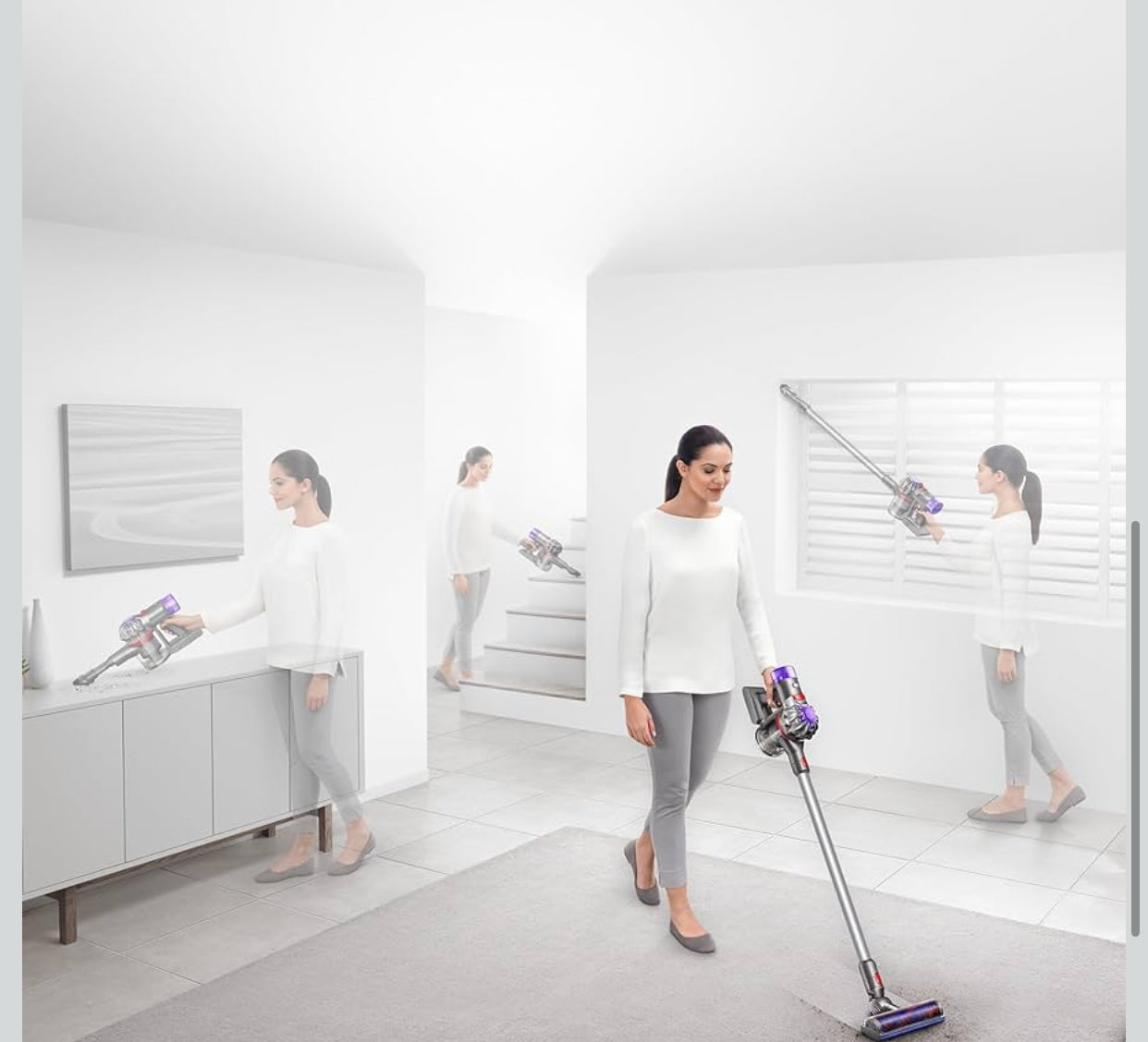 Dyson V8 Absolute, Yellow Silver Cordless Vacuum Cleaner