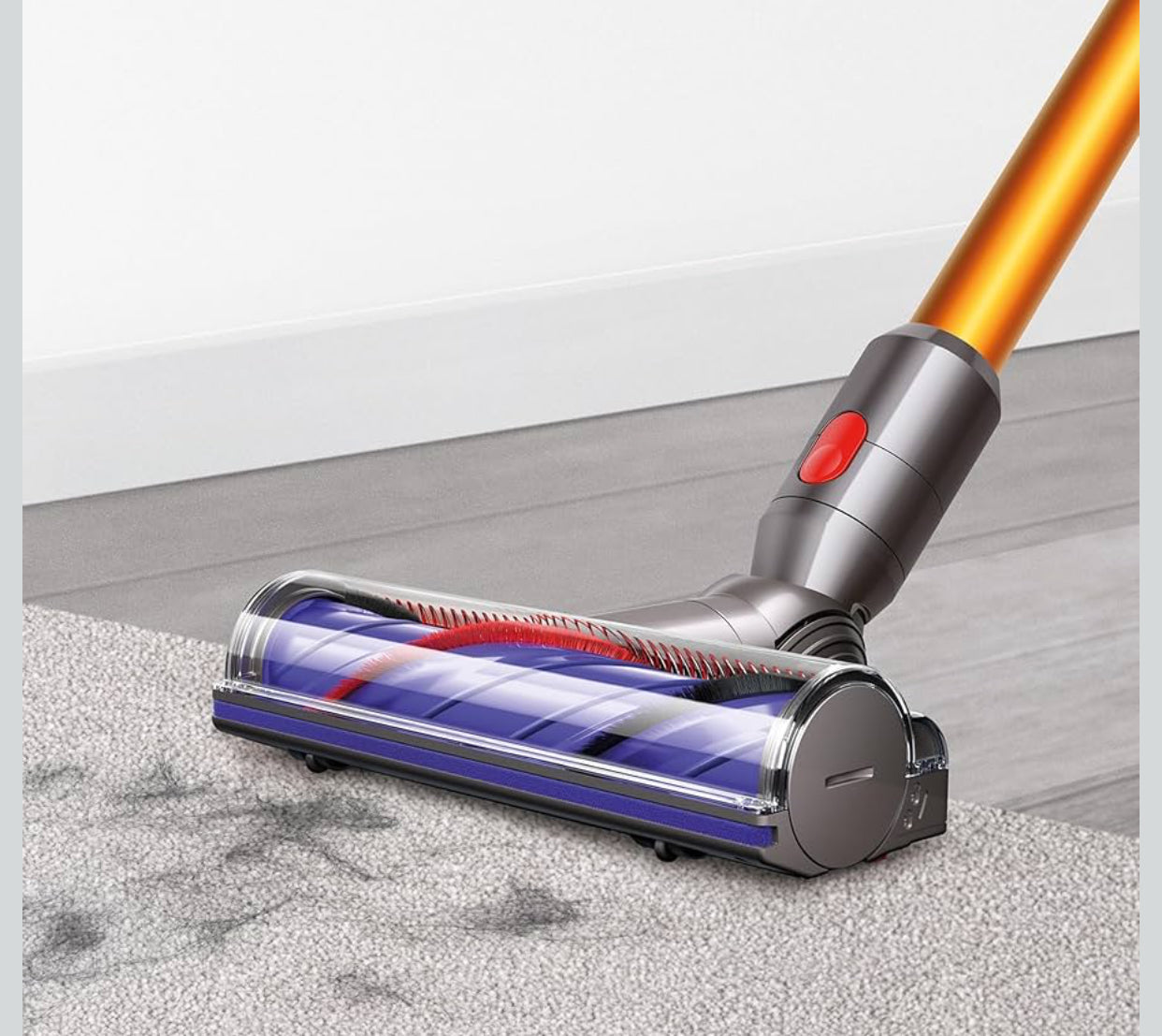 Dyson V8 Absolute, Yellow Silver Cordless Vacuum Cleaner