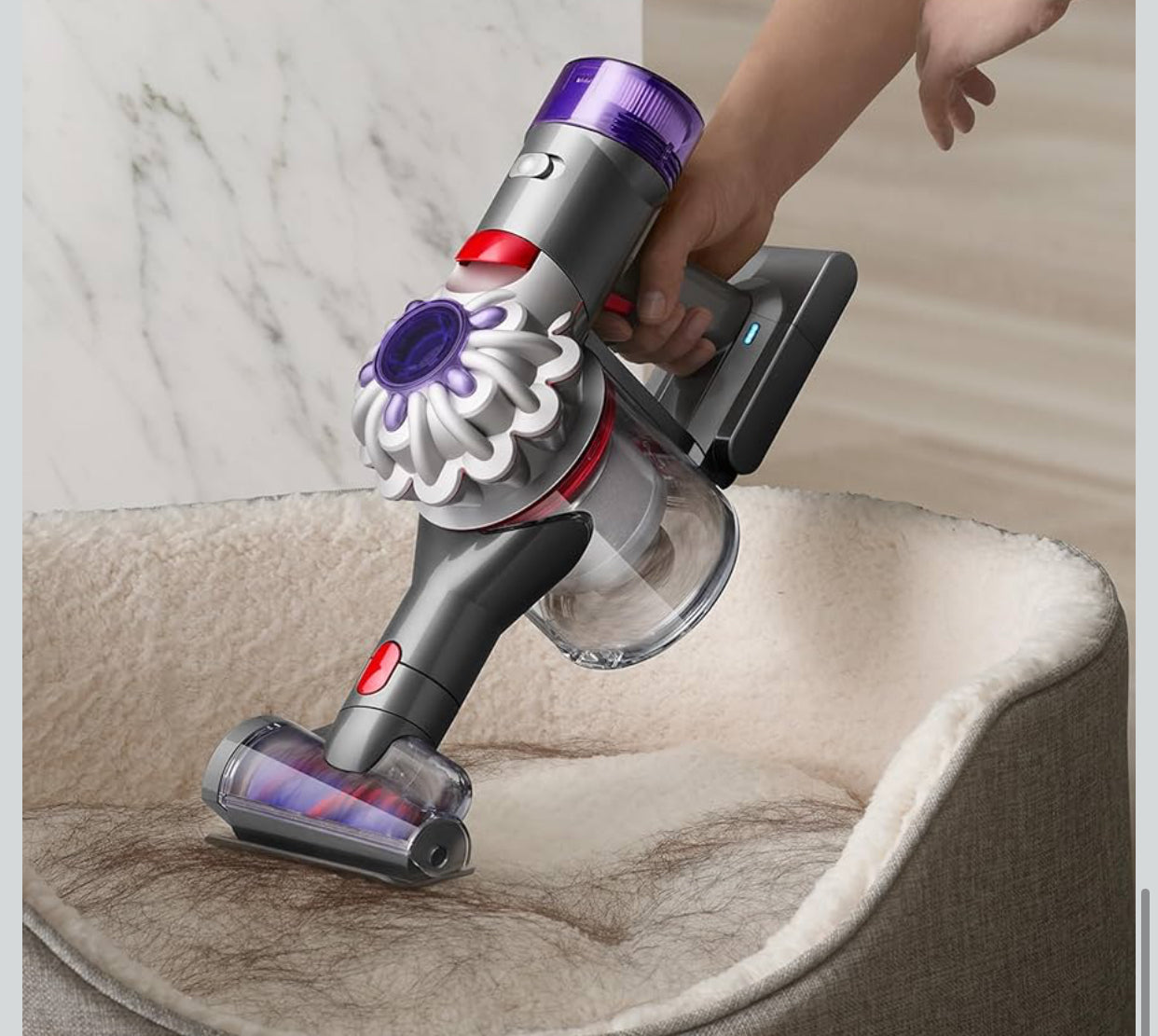 Dyson V8 Absolute, Yellow Silver Cordless Vacuum Cleaner