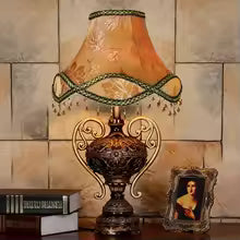European Retro Luxury Desk Lamp