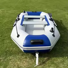3-Person Inflatable Fishing Kayak – Durable PVC Canoe with Accessories