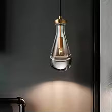 Crystal Water Drop Wall Lamp – Modern Luxury Design