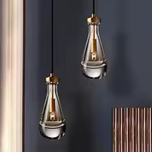Crystal Water Drop Wall Lamp – Modern Luxury Design