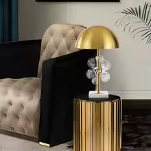 Colorful Crystal Table Lamp – Light Luxury Design