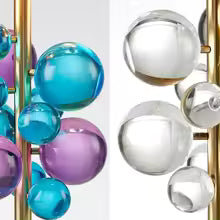 Colorful Crystal Table Lamp – Light Luxury Design