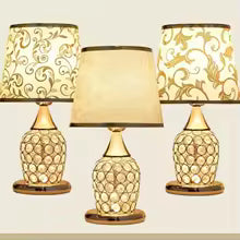 Modern European Crystal Bedside Table Lamp